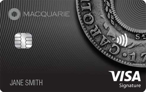 Macquarie black VISA credit card