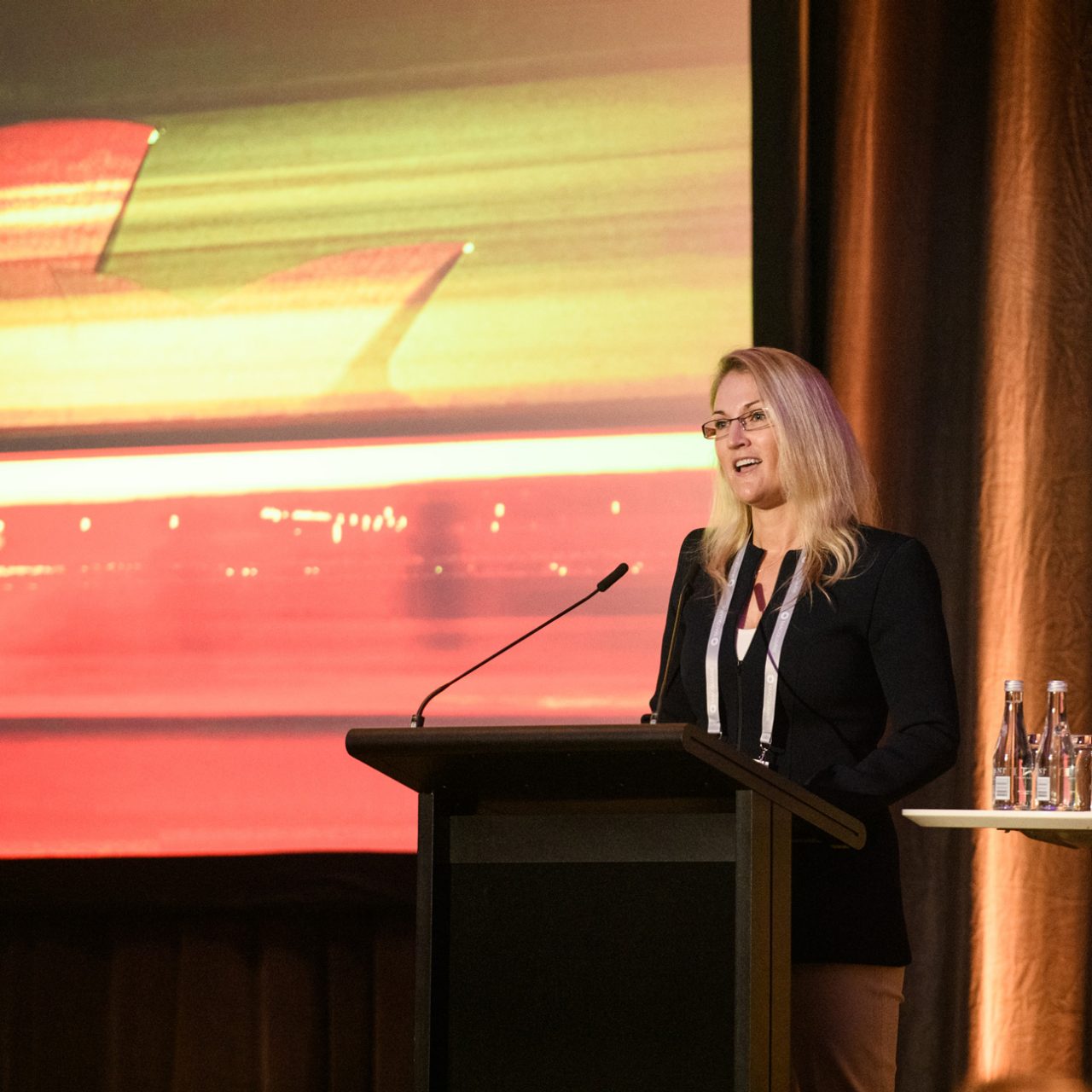 Kristen Edmond, Head of Equities ANZ, presenting at the Australia Conference 2024