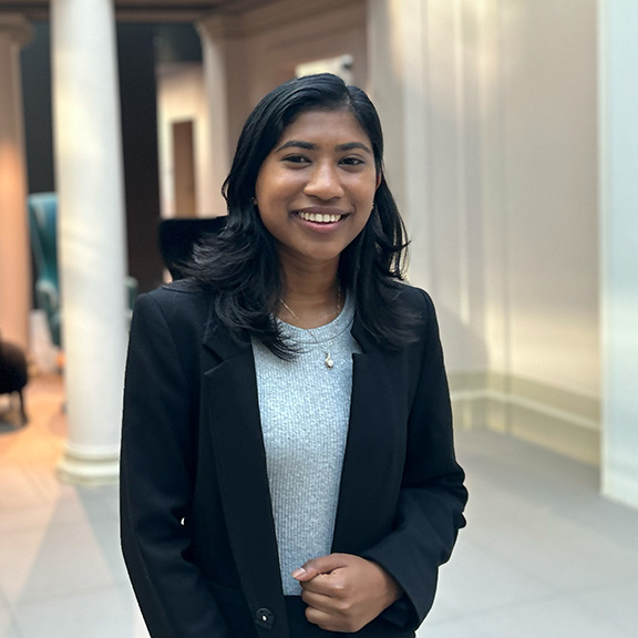 Meg Viado in the Manila office