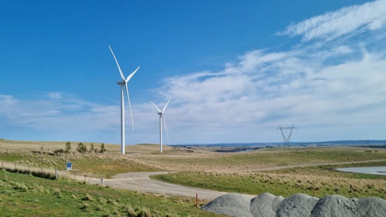 Global Power Generation's Crookwell 2 wind farm in Australia