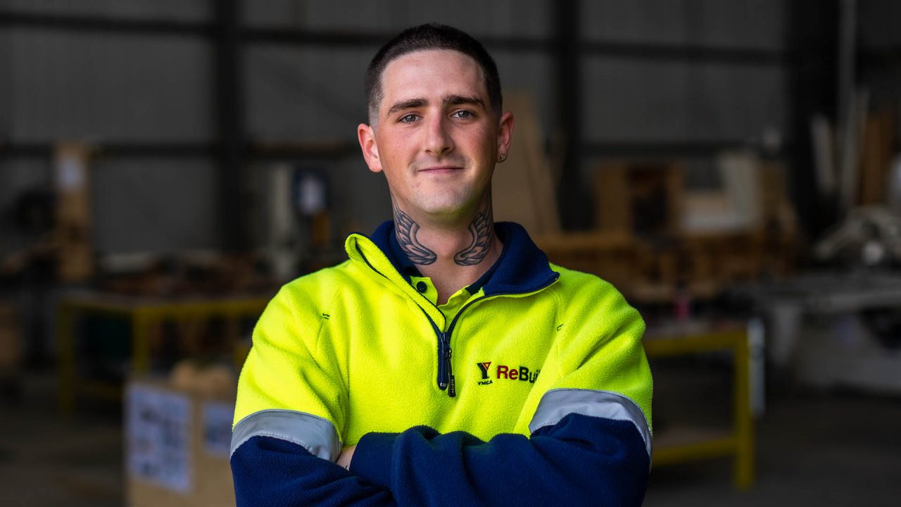 Luke, an employee of ReBuild and a PBO Trial participant
