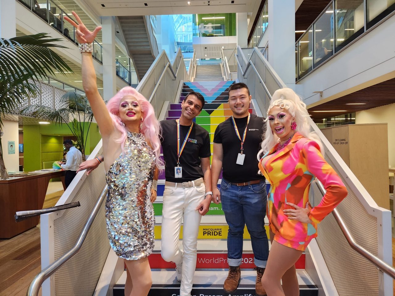Celebrating Sydney World Pride in the Macquarie office