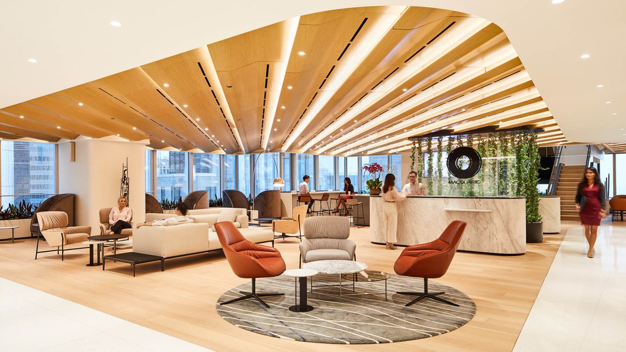 Macquarie Hong Kong office lobby