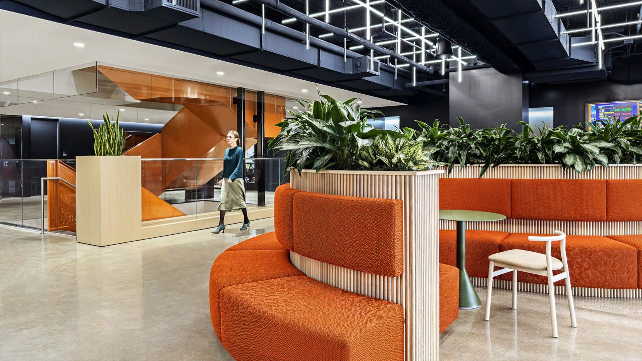 Macquarie Houston office lobby