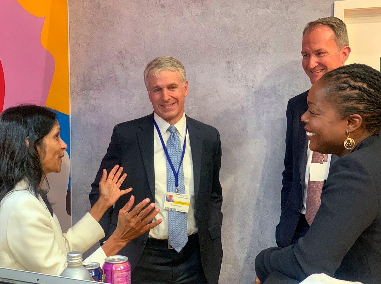 Shemara Wikramanayake; Brooks Preston, Managing Director, Macquarie Asset Management; and Leigh Harrison, Head of Real Assets, Macquarie Asset Management, spoke with Nili Gilbert from the United Nations-convened Net Zero Asset Owner Alliance and David Rockefeller Fund. 