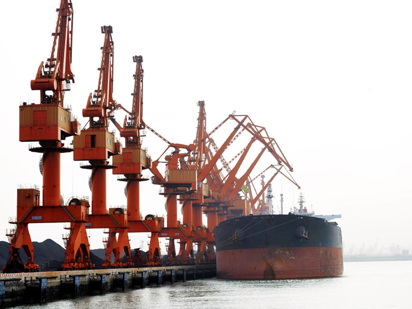 Port of Newcastle shipping terminal, Australia