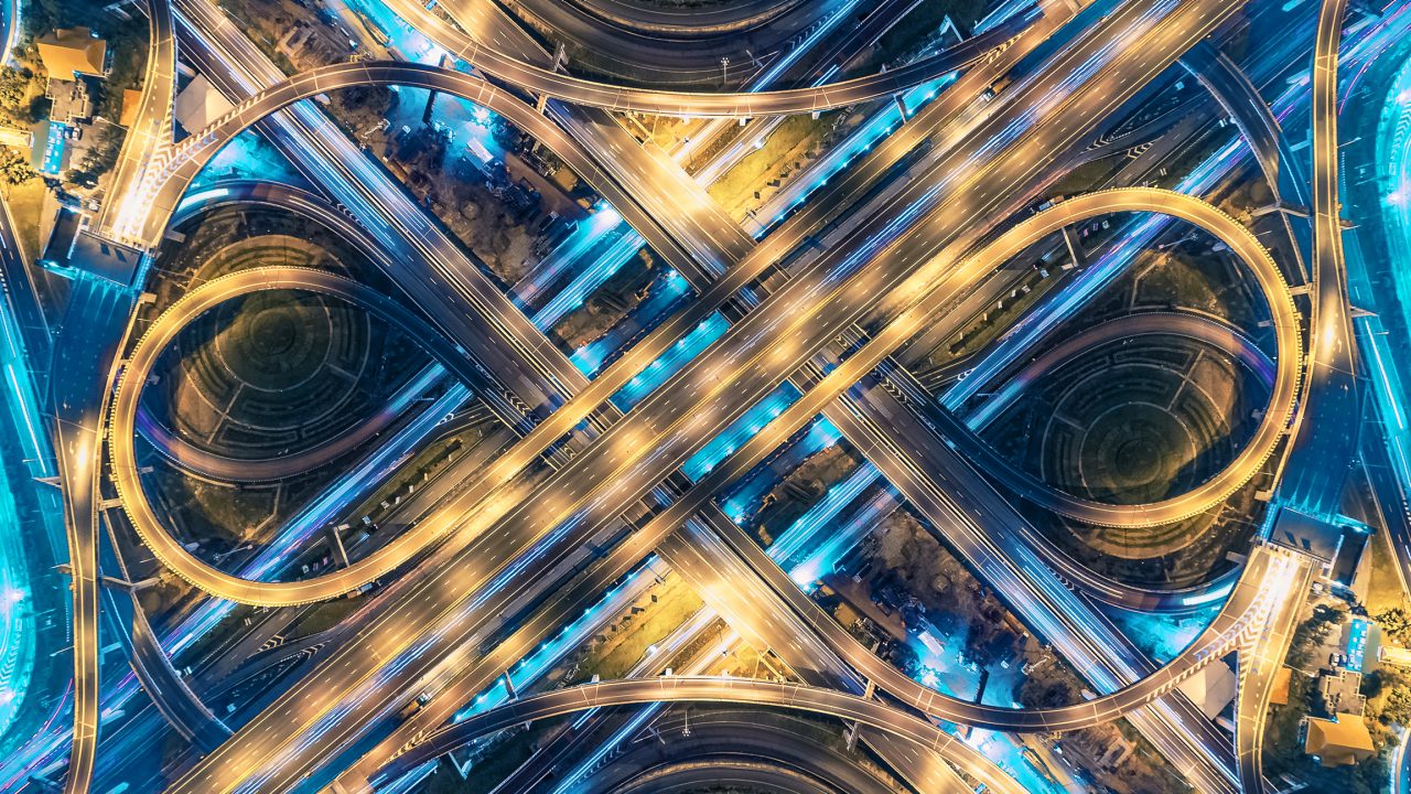 The changing landscape of urban transport networks