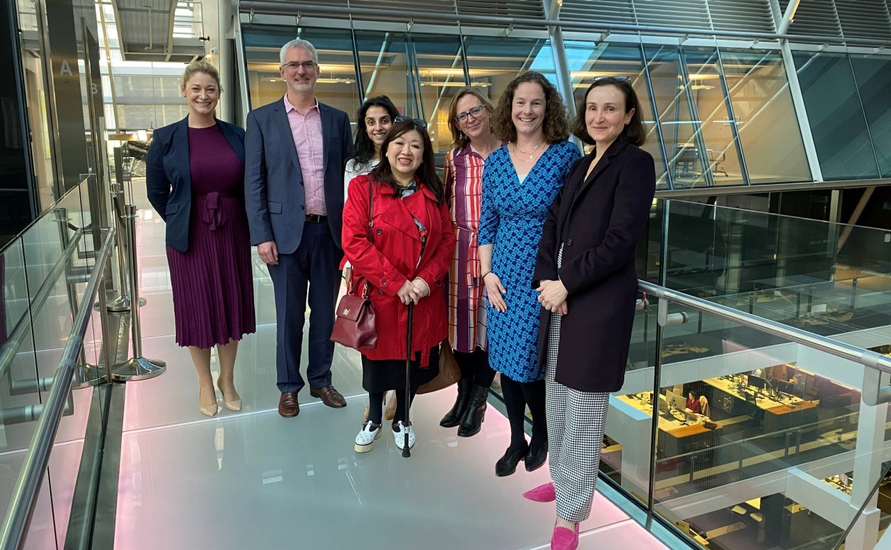 Macquarie staff met with the Good Return team.