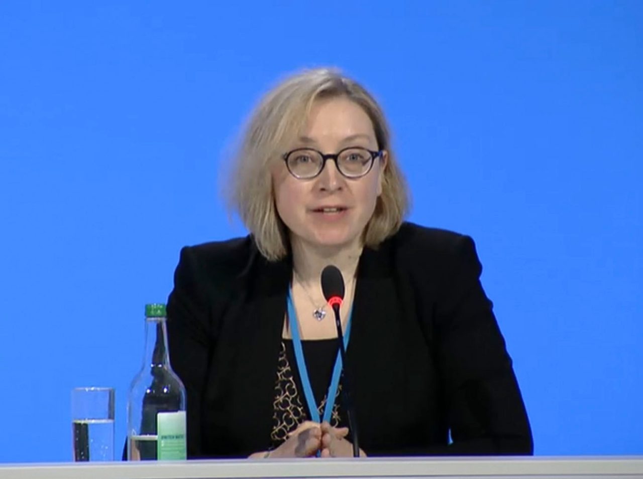 Mary Nicholson, Head of Responsible Investment for Macquarie Asset Management, speaking at the COP26 Presidency Event, ‘Building Back Better: Accelerating deep collaboration for Built Environment climate action’.