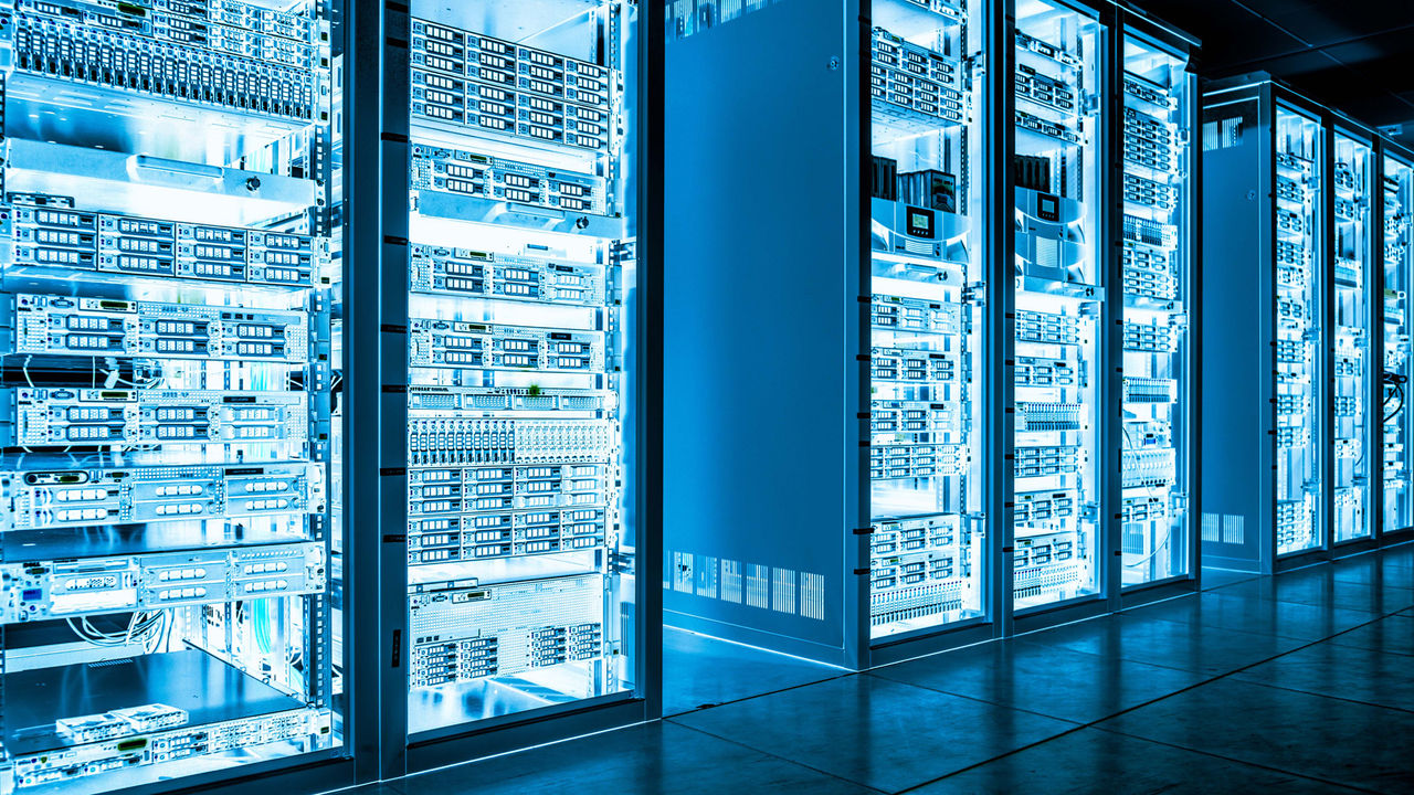 High-density data center server racks