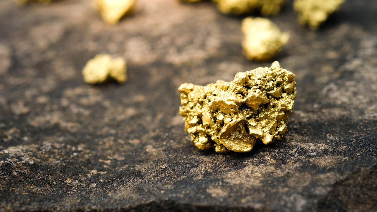 Gold nuggets