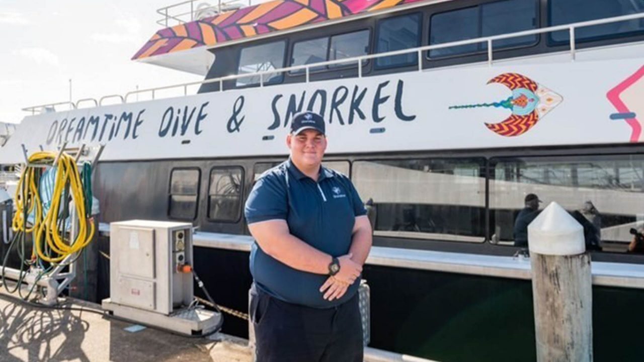 Keegan Nolan is a Shoreline graduate studying for his coxswains licence. He was a finalist in the 2021 Queensland Tropical North Training Awards. 