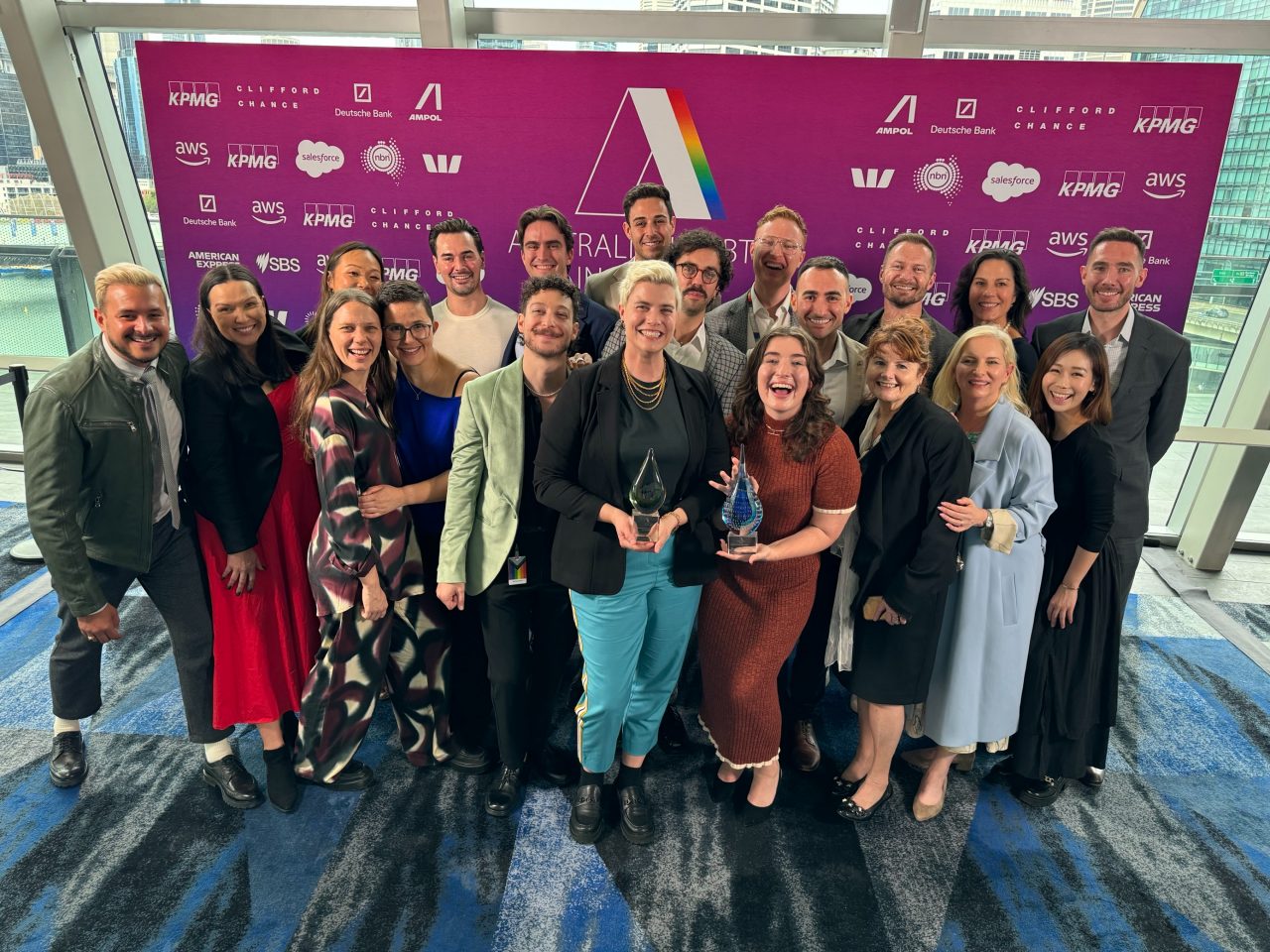 Maquarie Pride at the 2024 AWEI awards