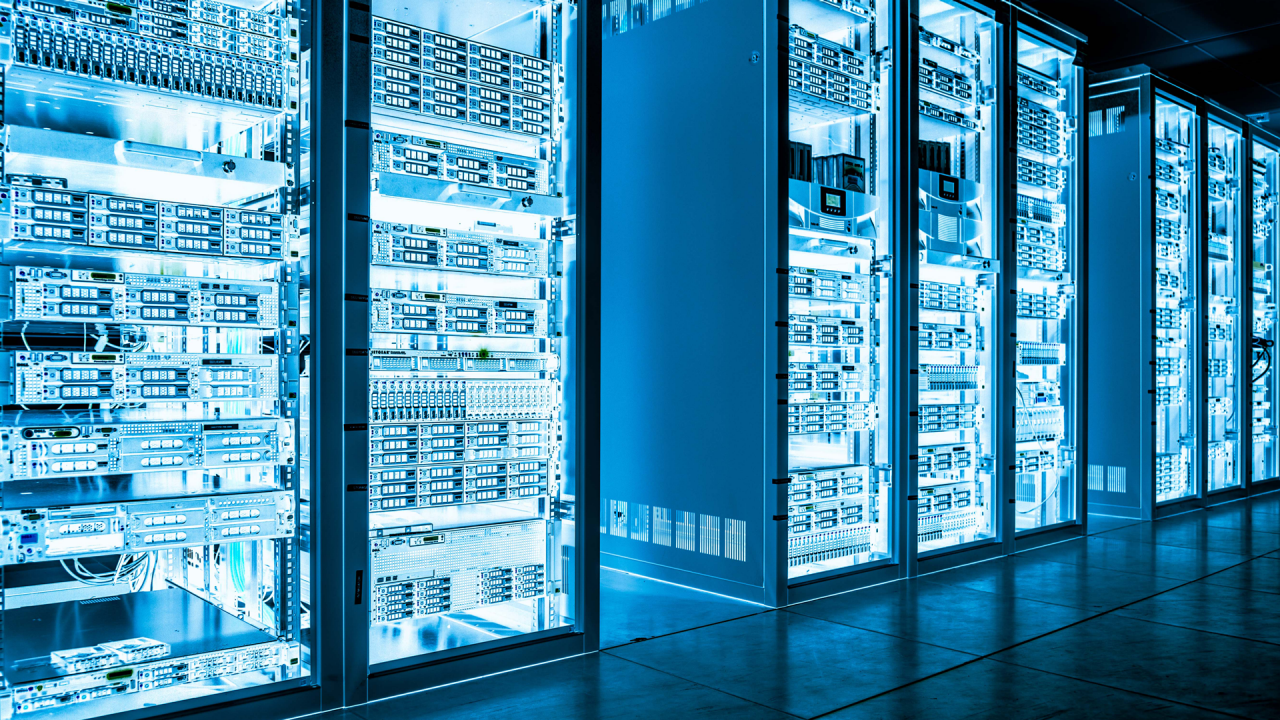 High-density data center server racks