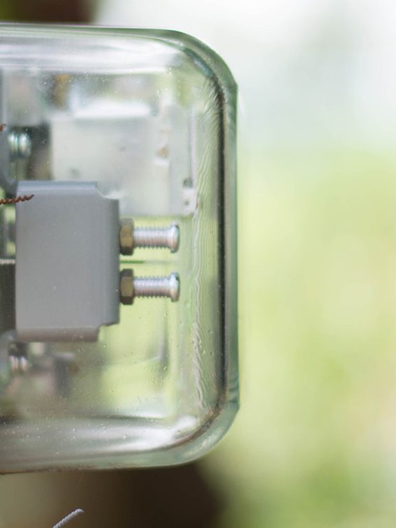 outdoor electricity meter