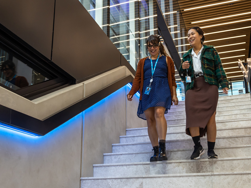 Team members at 2degrees head office, New Zealand