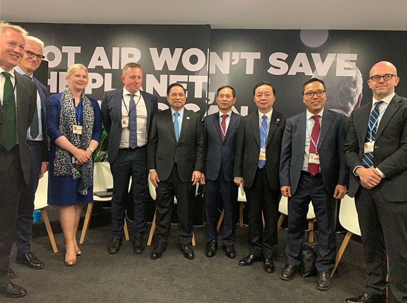 Stephen Moir, EMEA Head of Corporate Affairs meeting with Pham Minh Chinh, Prime Minister of Vietnam