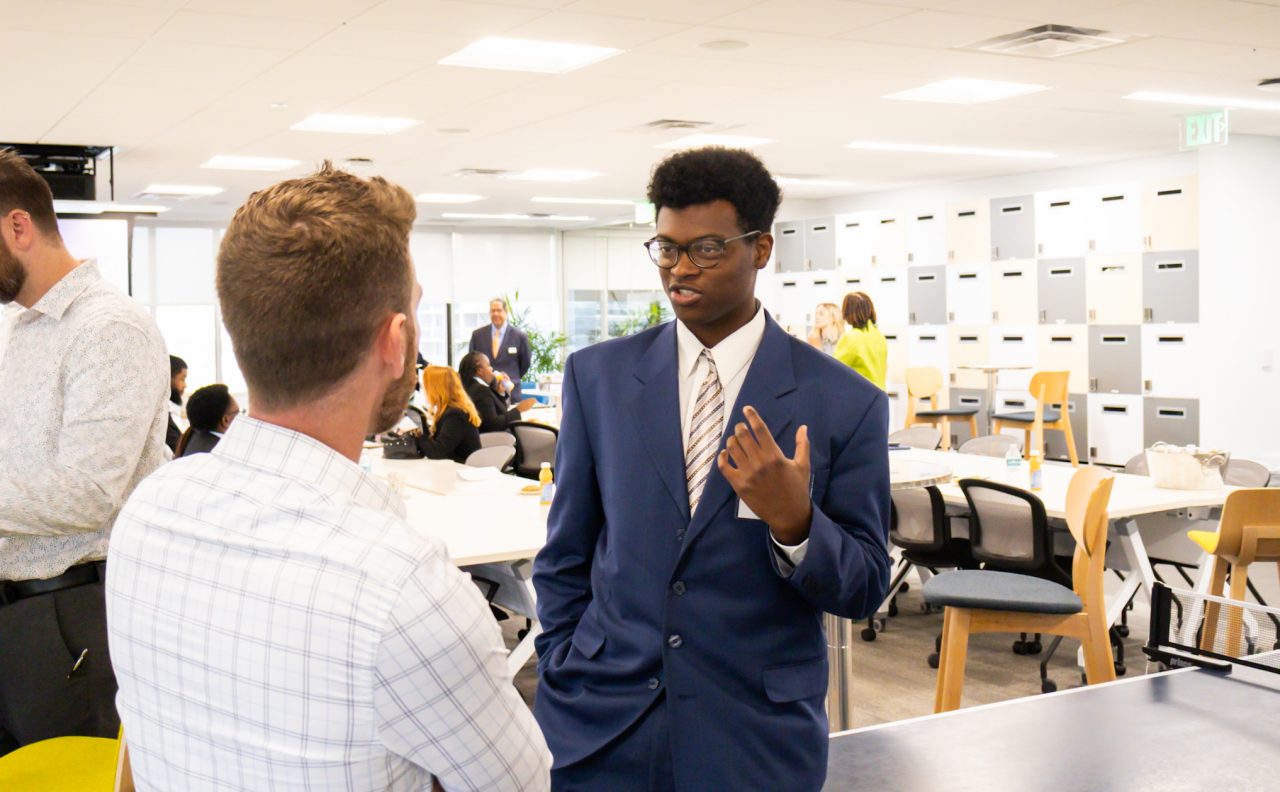 Our people in the Americas providing mentoring support to young people during Macquarie's annual Mentoring Month 2025.