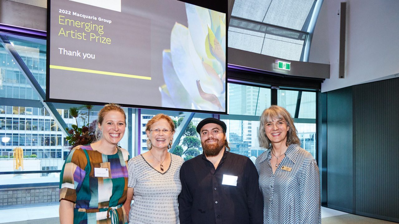 Image: (left to right) Hannah Cooper, Jodi Woodward, Billy Bain, Helen Burton. Photo credit: Flashpoint Labs photography