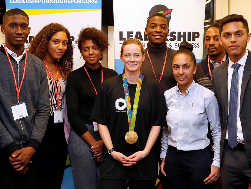 During 2017 Foundation Week, London staff held a cycling challenge with Helen Richardson-Walsh, Olympic gold medal hockey player