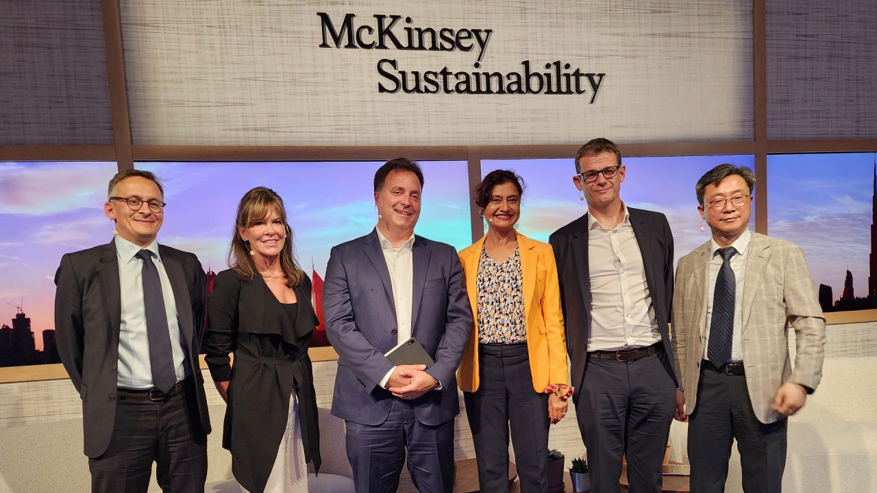 Janet Dietrich, Global Lead of Energy Transition in Macquarie’s Commodities and Global Markets business (second left), took part in a discussion about supply chain decarbonisation in the semiconductor industry.