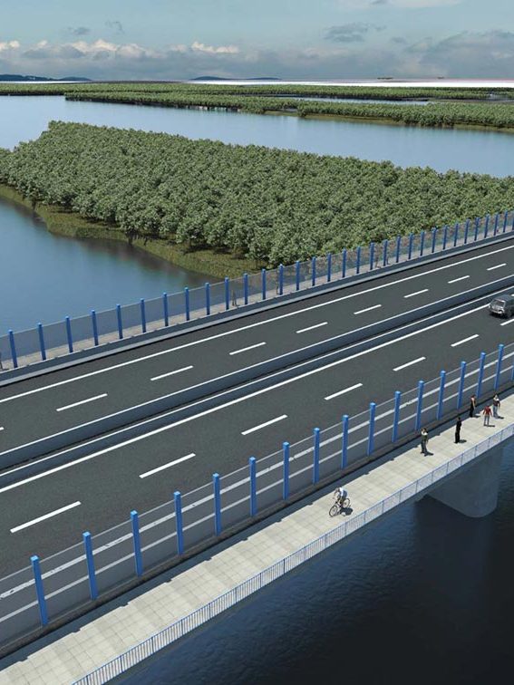 Rendering of new bridge