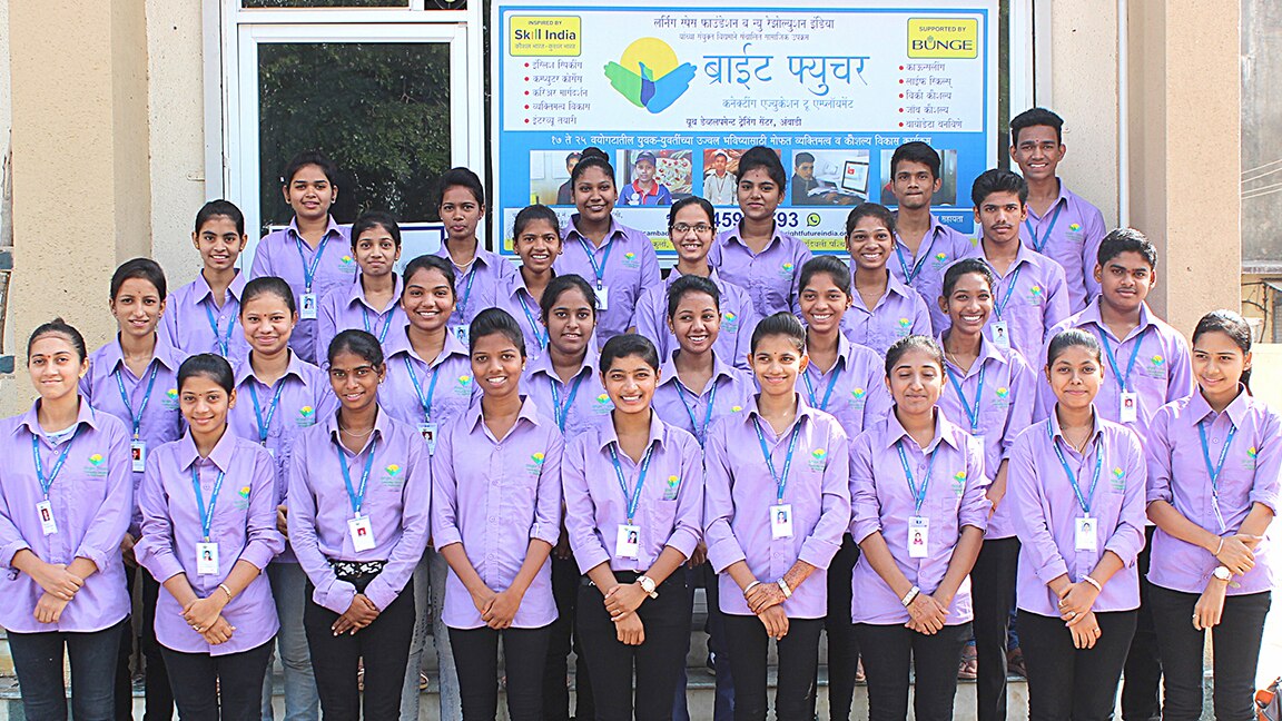 Group photo of students