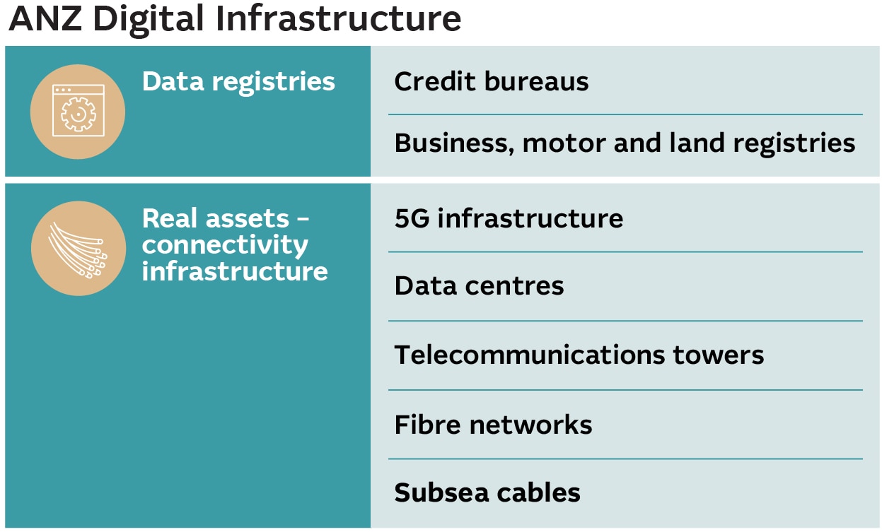 Infographic showing IPA ANZ Digital Infrastructure