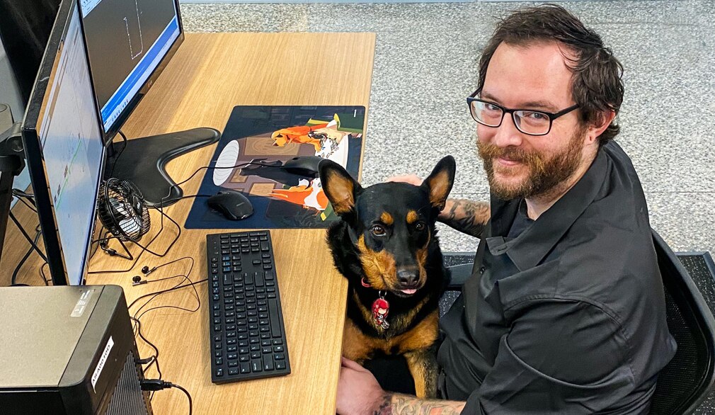 Luke, an employee of ReBuild and a PBO Trial participant