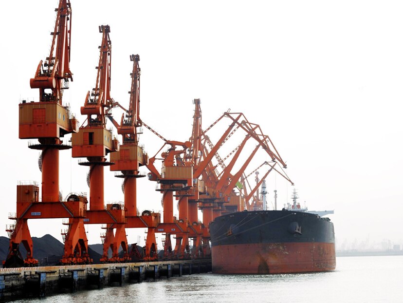 Port of Newcastle shipping terminal, Australia