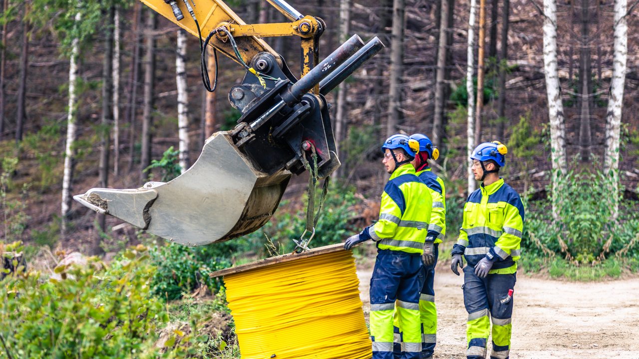 Engineers working